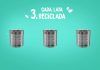 reciclando latas